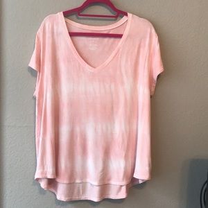 American Eagle Favorite T - XXL - pink tie-die